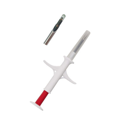 RFID FDX-B 1342khz Animal Glass Tube Syringe Microchip Injector 2125x12mm ICAR Non Shared Code Pet Tracking Instrument