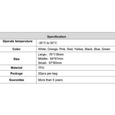 0.01 Marcas de identificação de animais para suínos Bovine Bovine Caprinos Marcas de orelhas de plástico Feitas de Tpu Material Vaca ovelha