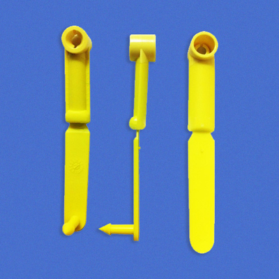 Etiqueta auricular RFID para ovinos, envolvente de uma peça, para gestão de rastreamento de ovinos e caprinos, à prova d'água, anti-perda