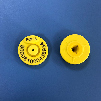 Etiqueta de orelha animal eletrônica da identificação RFID da etiqueta de orelha do gado do animal de exploração agrícola RFID da longa distância da frequência ultraelevada RFID