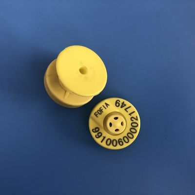 Marca auditiva eletrônica durável de 134,2 kHz para gado com material TPU padrão e à prova d'água ISO11784/5 FDX-B