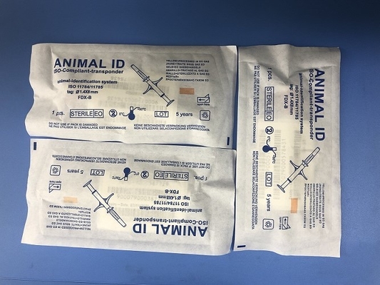 Pet os microchip injetáveis do vison/porco, etiqueta eletrônica original global do código de identificação