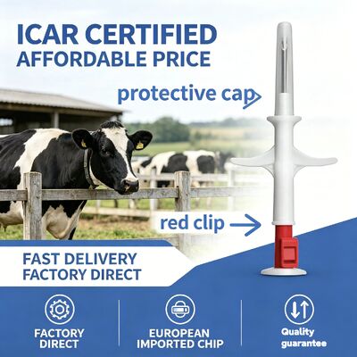 Chip de identificação de animais de estimação ultrapequeno de alta precisão para clínicas veterinárias ZS007