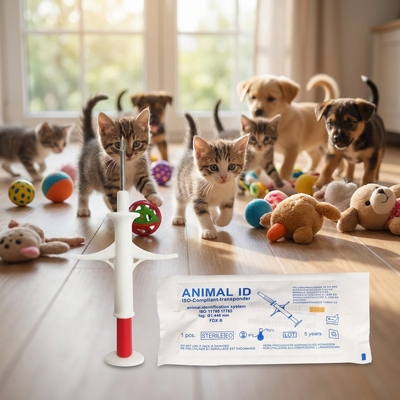 Chip de identificação de animais de estimação ultrapequeno de alta precisão para clínicas veterinárias ZS007