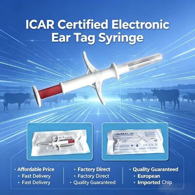 Kit de injecção de microchip de identificação de animais ZS007 certificado pela ICAR para Arowana e peixes