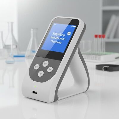 Scanner de microchip RFID alimentado por bateria de lítio recarregável simplificando o processo de identificação