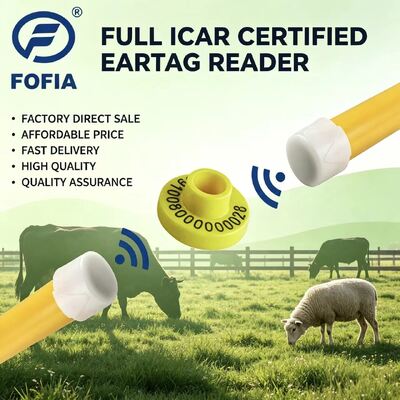RFID Ear Tag Profissional TPU Electronic Ear Tags for Livestock oferecendo sistemas de identificação e monitoramento para a fazenda