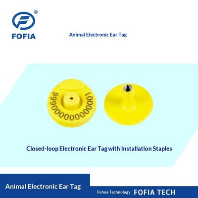 Nova FDX Marca de Ouvido Eletrônica de Baixa Frequência RFID Marca de Animais Full-Duplex