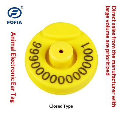 Nova FDX Marca de Ouvido Eletrônica de Baixa Frequência RFID Marca de Animais Full-Duplex