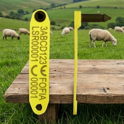 Marca RFID de identificação de animais compatível com a norma ISO 11784/5 para gestão inteligente das explorações agrícolas