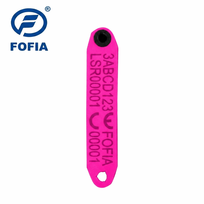 Agropecuária inteligente RFID Marca de ouvido de ovelha Sistema eletrônico de identificação de animais para gestão da rastreabilidade do gado