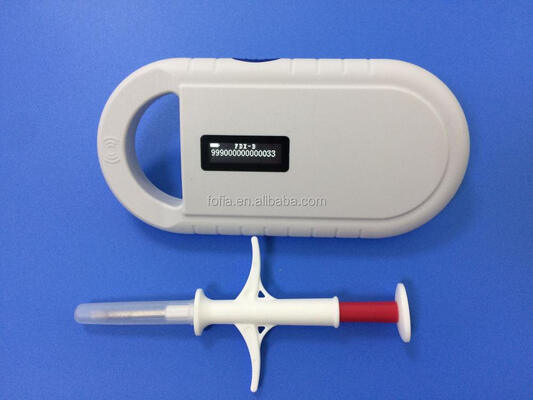 Leitor de cartão RFID de microchip de animal portátil PT160 134,2kHz OLED Screen USB Bateria de lítio CE Certificado Protocolo ISO 11784/11785