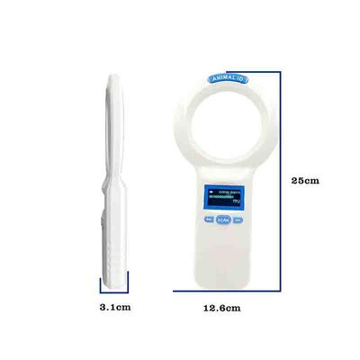 Relógio portátil FOFIA PT200 RFID à prova d'água 128x64 tela OLED leitura de longa distância 10-20m Protocolo ISO11784/5