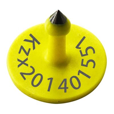 Fofia ICAR ET926 RFID impermeável TPU etiquetas de ouvido de animais FDX-B 134.2Khz EM4305 chips gado gado porco ovelhas