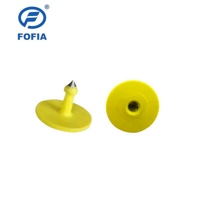 Fofia ICAR ET926 RFID impermeável TPU etiquetas de ouvido de animais FDX-B 134.2Khz EM4305 chips gado gado porco ovelhas