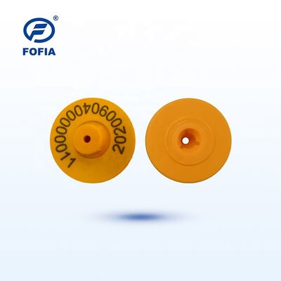 Etiquetas de ouvido RFID UHF para gado Etiquetas de identificação de microchip de plástico durável para gado Ovelhas Porcos Animais