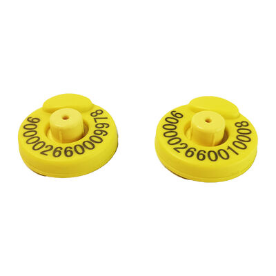 FULL ICAR RFID Ear Tag Waterproof Animal ID Tag para rastreamento de animais de fazenda