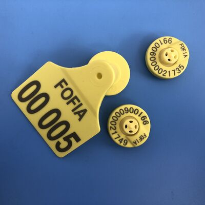 Taguas de ouvido RFID de alto desempenho com solução de rastreamento de gado premium com certificação ICAR completa