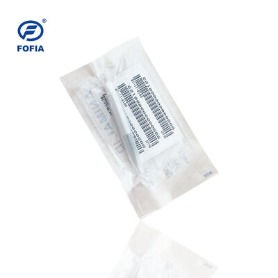 ICAR Certificado Fofia 2026 Novo RFID de venda rápida 134.2kHz identificação de cão e animal microchip tipo dividido plástico ZS008 impermeável para animais de estimação
