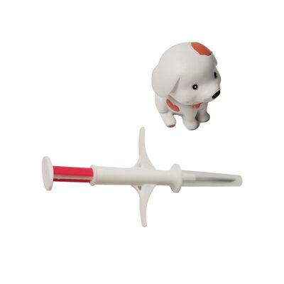 2026 Edição mais vendida Pet Novo RFID 134,2kHz Circuito Integrado Fofia Animal Implantável Microchip Material PP Branco Impermeável