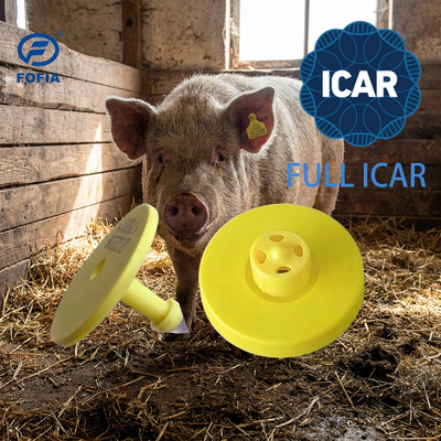 Nova fazenda especial grande TPU cow ear tag FULL ICAR certificado para gado ovelhas vaca cabra cão
