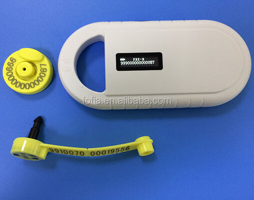 Fofia Microchip de plástico portátil para animais Leitor de cartão RFID PT160 134.2kHz OLED Screen USB Bateria de lítio CE Certificado ISO