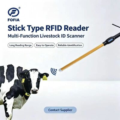 Leitor RFID PT280 à prova d'água 134,2 kHz PVC Plástico NLIS Austrália ICAR aprovado ID de gado USB ISO 11784/5 Wiegand RS232