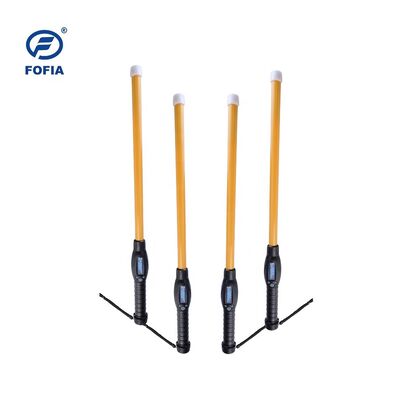 Novo Leitor de Bastão RFID à Prova d'Água FOFIA 134.2kHz ID de Gado USB RS232 Armazenamento de 7000 Registros ISO11784/5 Longa Distância de Leitura
