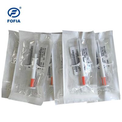 ICAR Certificado Fofia Novo Sensor de Temperatura Microchip RFID PP Animal ID à prova d'água para cães e gatos Animais de estimação 1,5 anos de garantia