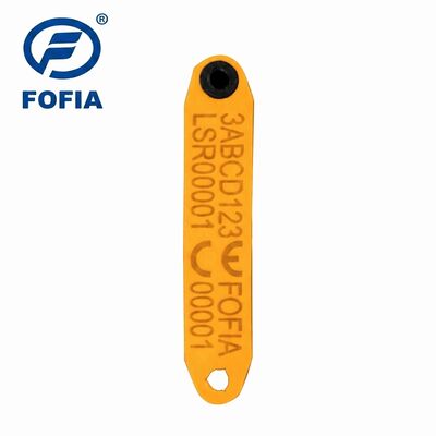 Nova Etiqueta Eletrônica RFID Fofia HDX Resistente a Altas Temperaturas Integrada Anti-Queda TPU Codificada a Laser ET969 Ovelha Amarela 1.5"