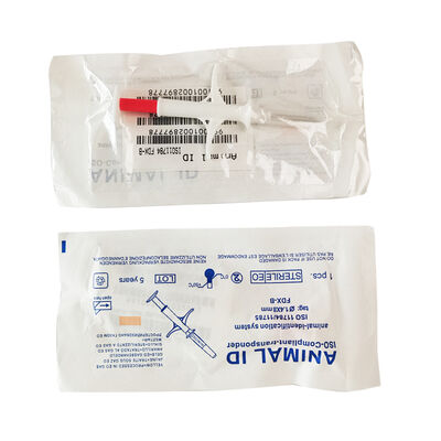 FOFIA Novo Microchip RFID 134.2kHz para Animais FDX/EM4305 Chip IP67 Impermeável para Gado/Porco/Ovelha Animal de Estimação PP