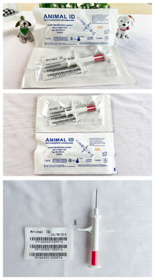 FOFIA Novo Microchip RFID 134.2kHz para Animais FDX/EM4305 IP67 Impermeável para Injeção de Gado/Porco/Ovelha/Animal de Estimação PP