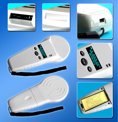 Scanner de microchip para animais e dispositivo de mão fácil com suporte a múltiplas frequências de microchip para identificação de animais