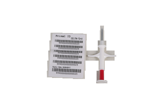 Etiqueta Implantable 134,2 quilohertz 20G 2.12mm x 12mm do identificador do microchip RFID