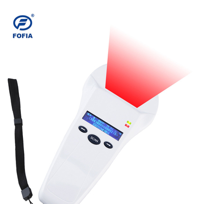 Varredor animal Handheld do microchip de 134,2 quilohertz Bluetooth para a gestão do animal de estimação
