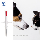 Microchip do animal de animal de estimação RFID da gestão 134.2KHZ FDX-B dos peixes dos gatos dos cães do microchip ISO11784/5 da identificação do animal de estimação