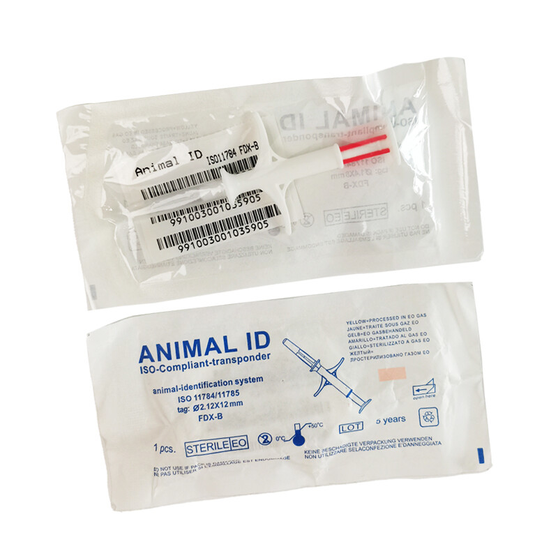 Integração de código de barras Microchip de identificação Iso com código de barras Etiqueta 6 Adesivo-Adesivos encontrados Animais