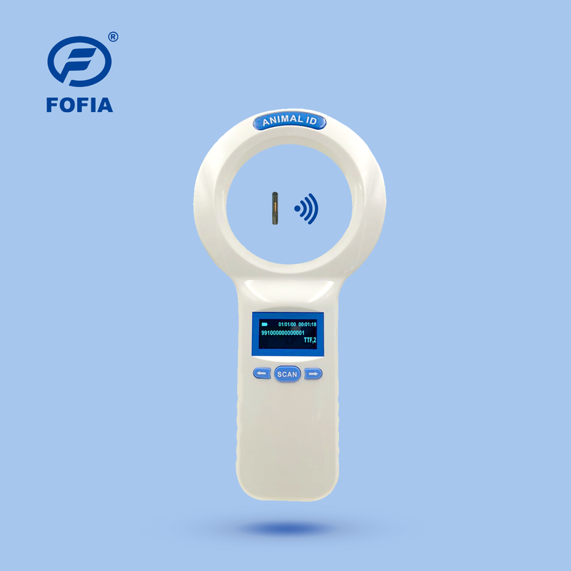 Escaner de temperatura com microchip RFID versátil e durável para integração e transferência de dados sem problemas