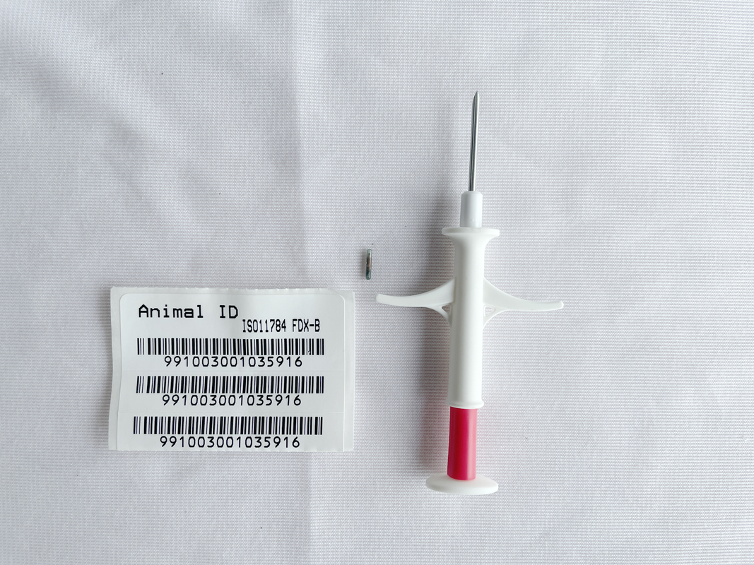 Microchip de identificação animal ISO11784/5 FDX-B para monitoramento e gerenciamento da temperatura animal