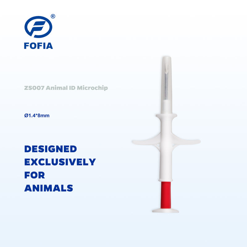 Certificado pela ICAR Uma nova geração de microchip de identificação de seringas esterilizadas para todos os tipos de animais ZS007