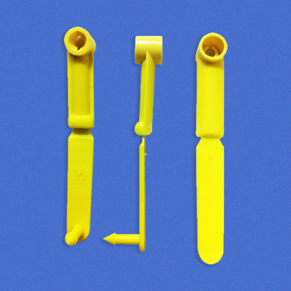 Etiqueta auricular RFID para ovinos, envolvente de uma peça, para gestão de rastreamento de ovinos e caprinos, à prova d'água, anti-perda