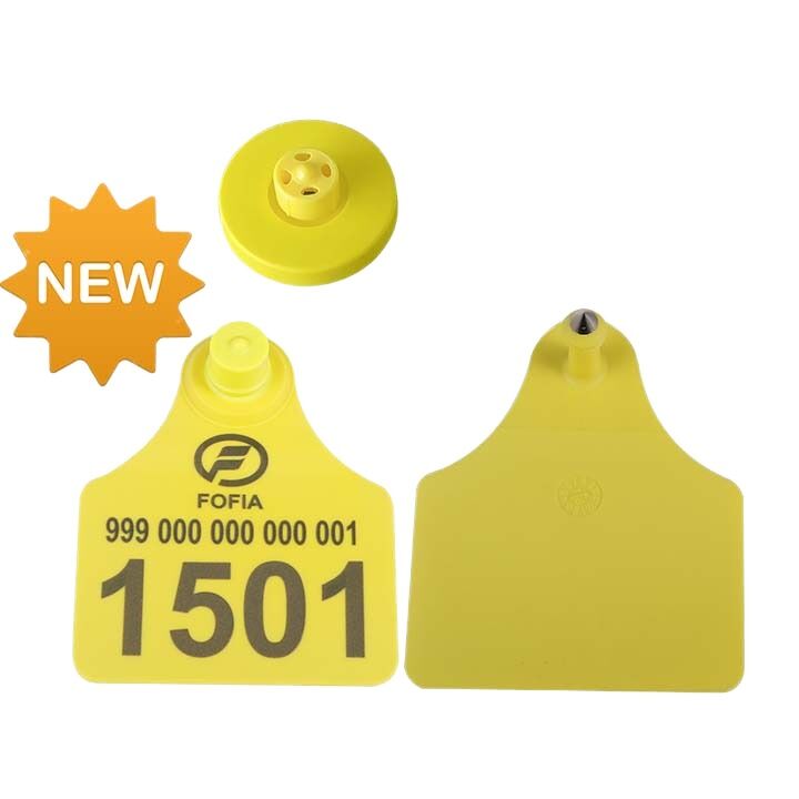 FULL ICAR Certified RFID Electronic Ear Tag for Animals for Pig Ovelhas e bovinos Nova condição 134.2 KHZ HDX FDX ICAR aprovado