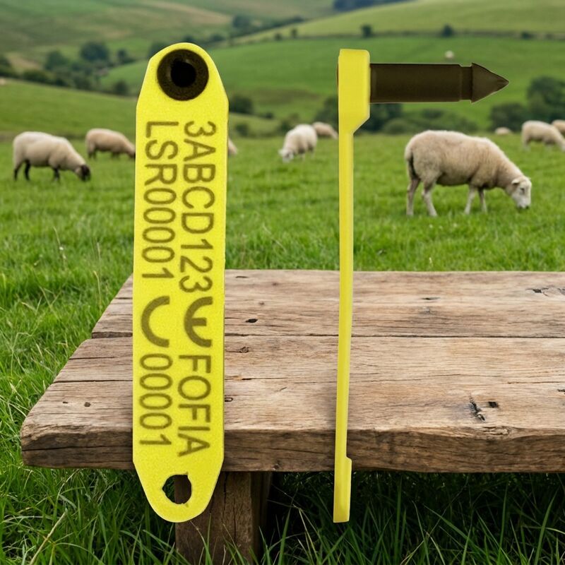 Marca RFID de identificação de animais compatível com a norma ISO 11784/5 para gestão inteligente das explorações agrícolas