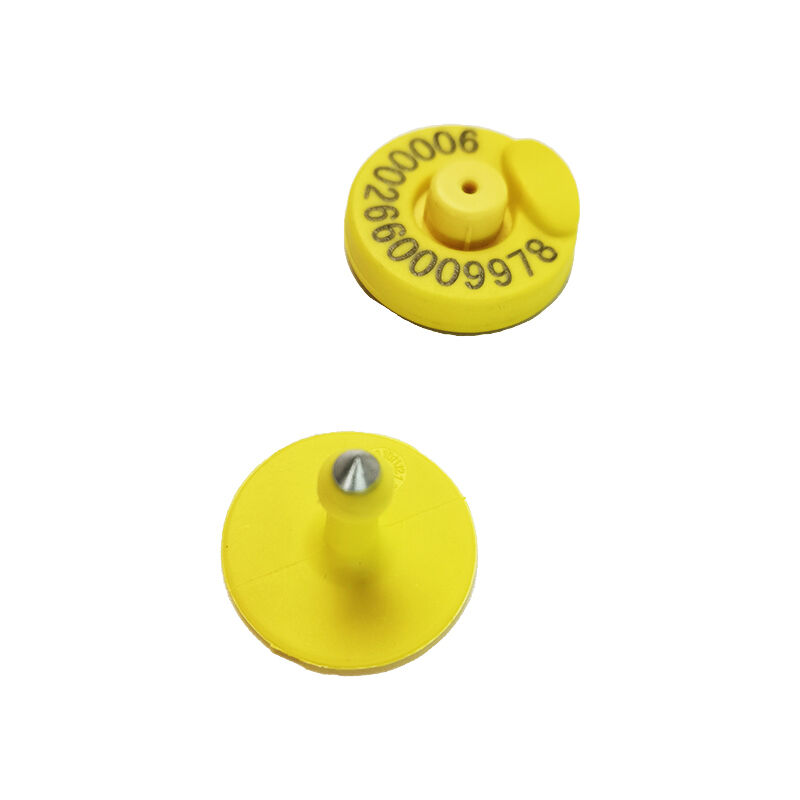 FULL ICAR RFID Ear Tag Waterproof Animal ID Tag para rastreamento de animais de fazenda