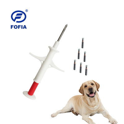 Microchip animal da identificação do animal de estimação com o perseguidor lido 5-10cm Chip Microchip Implant For Dogs do animal de estimação da escala