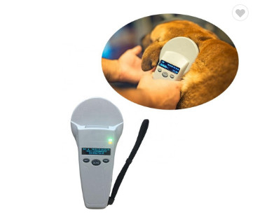 Apoio animal acessível USB do varredor do microchip com armazenamento de dados 1000 dos registros