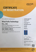 China Wuxi Fofia Technology Co., Ltd Certificações